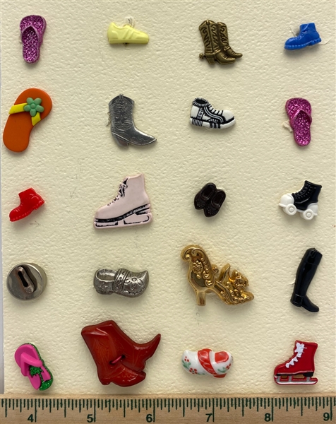 Footwear Buttons