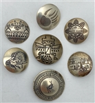 Native American Silver Buttons