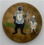 "Wind in the Willow" Button