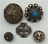 Early Silver Buttons
