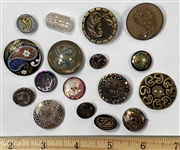 Paisley Buttons