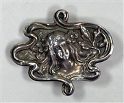 Art Nouveau Button