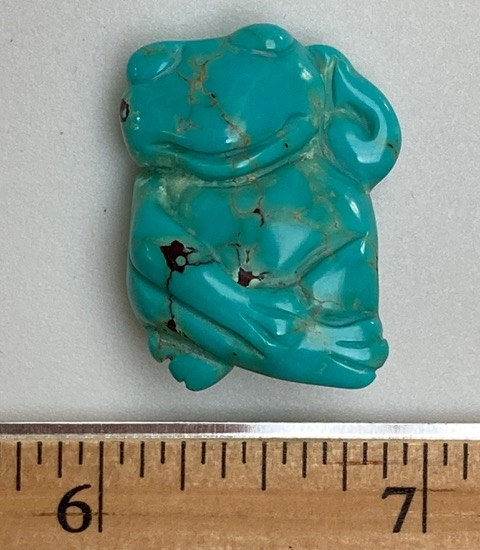 Turquoise Frog