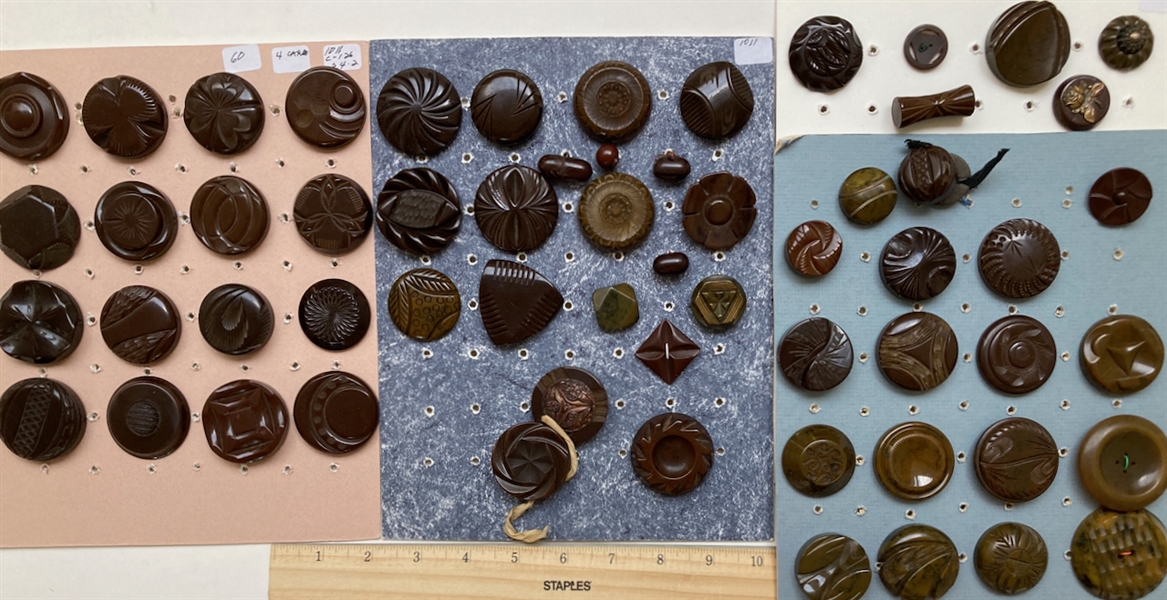 Bakelite Coat Buttons