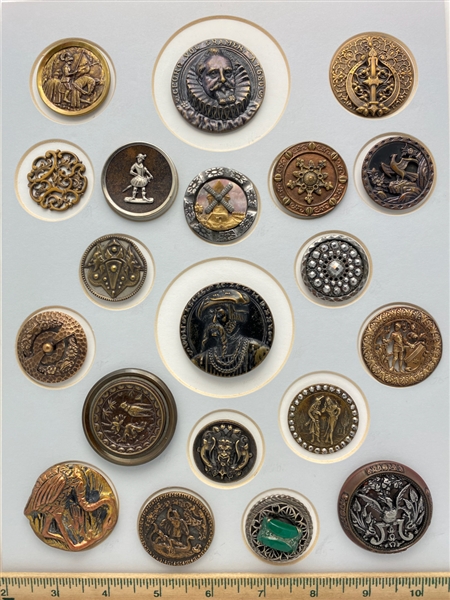 Metal Picture Buttons