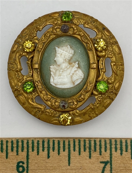 Jeweled Cameo