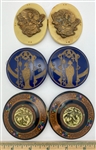 Three Celluloid Buckles