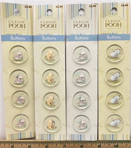 Pooh Buttons