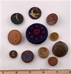 Leather Buttons