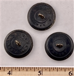 3 Horn Sporting Buttons