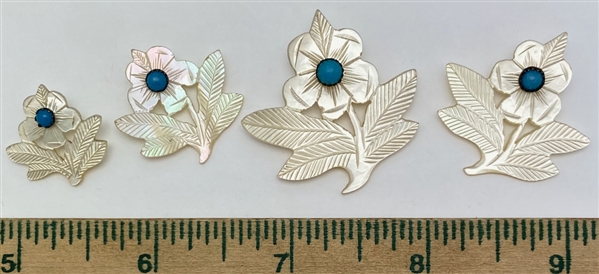 Shell with Turquoise