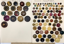Bin Lot of Celluloid Buttons