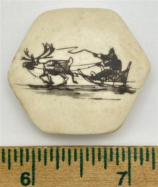 Reindeer Pulled Sled