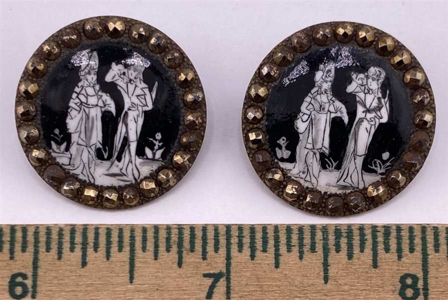 Black & White Enamel
