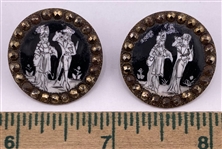 Black & White Enamel