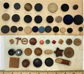 Mostly Fabric Buttons