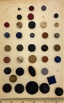 Mostly Fabric Buttons