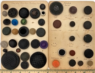Mostly Fabric Buttons