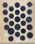 Large Black Glass