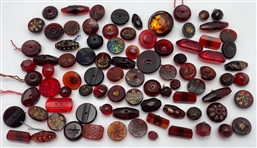 Old Red Glass
