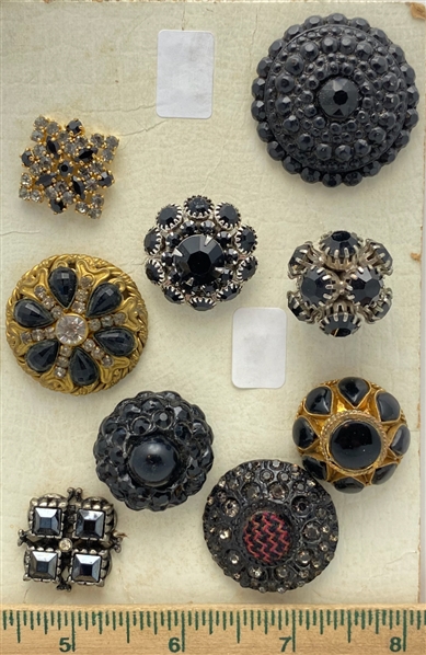 Black Glass in Metal