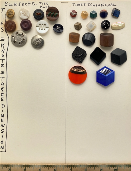 Dimensions & Odd Ties