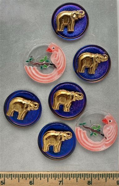 Parrots & Elephants