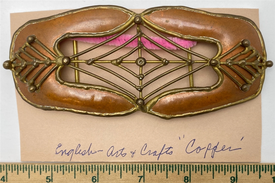 Two-Piece Arts & Crafts Buckle