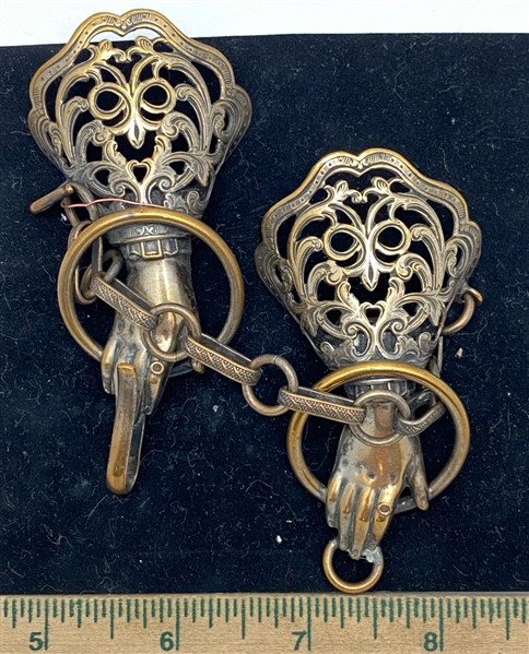 Two-Piece Brass Buckle/Clasp
