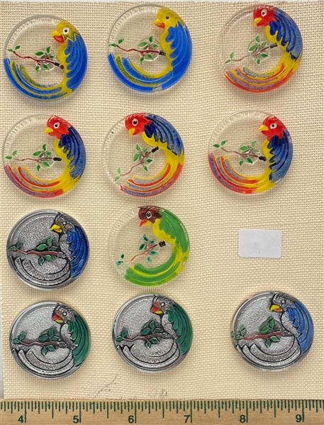 Glass Parrots