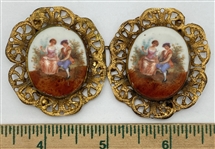 Porcelain in Metal 