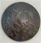 One-Piece Convex Regiment of Infantry Uniform Button