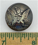 A Molded Infantry  Uniform Button