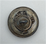 A Molded Infantry  Uniform Button