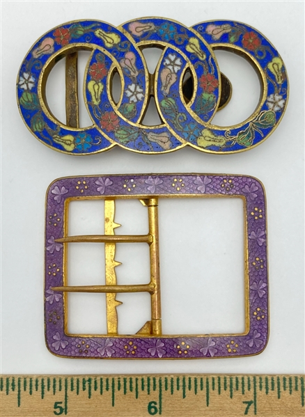 Enamel Buckles