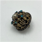 Jeweled Peasant Silver