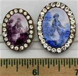 Oval Enamels with Pastes
