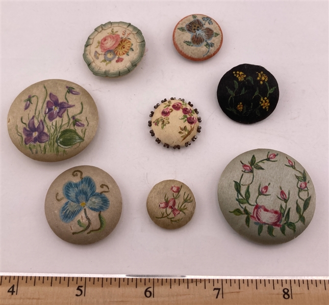 Old Fabric Buttons