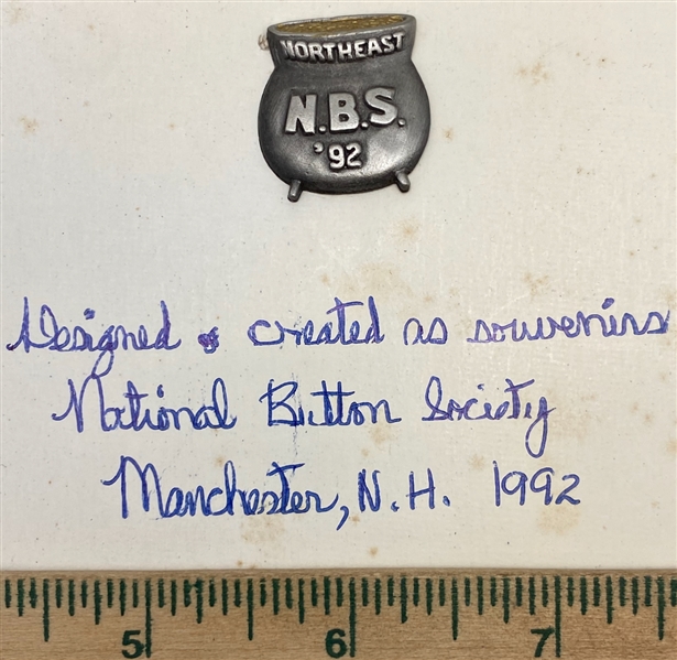 1992 NBS Button