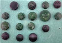 Horn Pictorial Buttons
