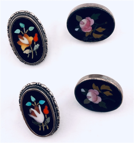 Inlays in Silver Setting