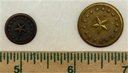 2 Maine Uniform Buttons
