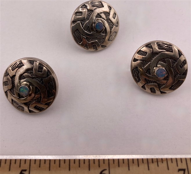 Opals in Silver